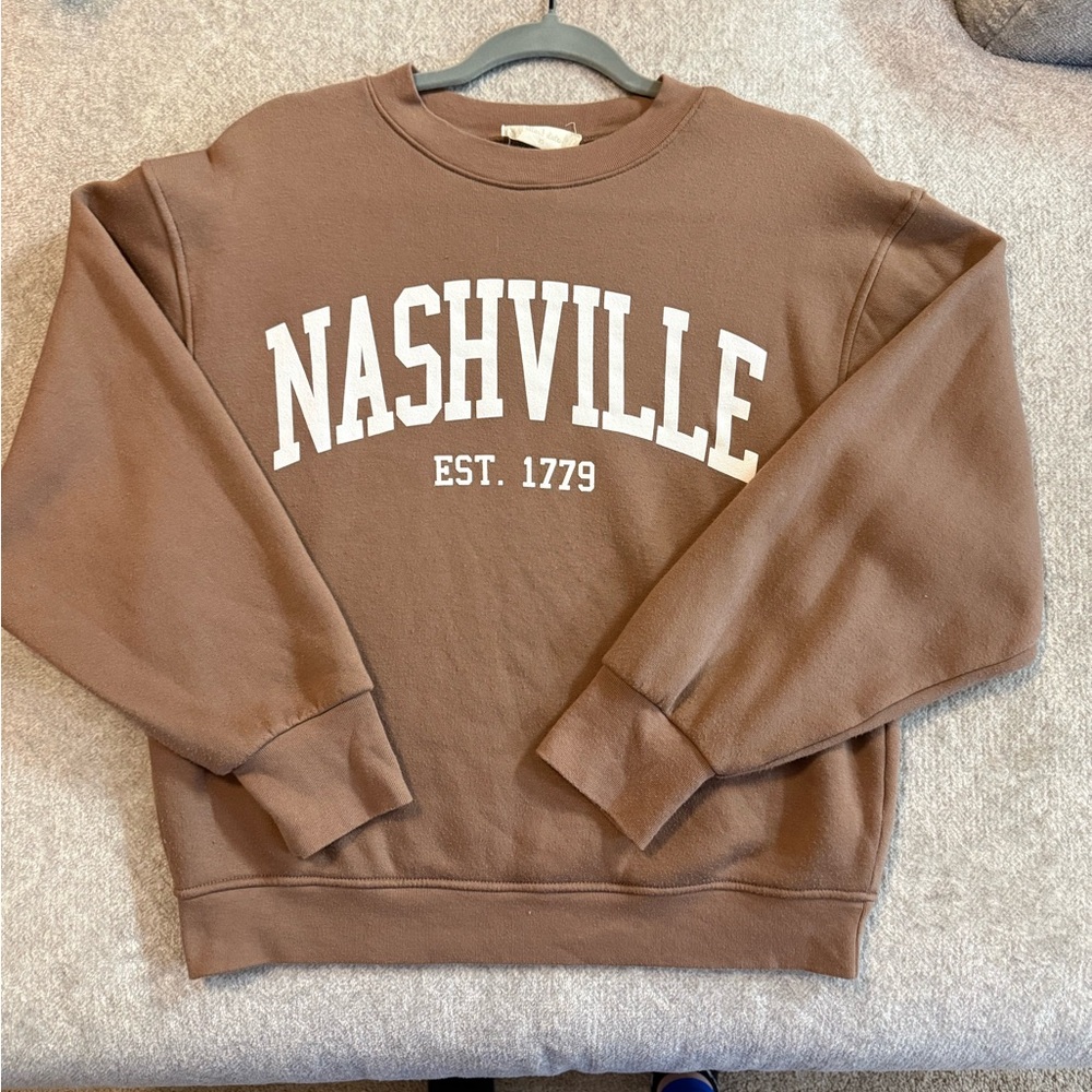 Altard State Brown Nashville Graphic Women’s Sweater
